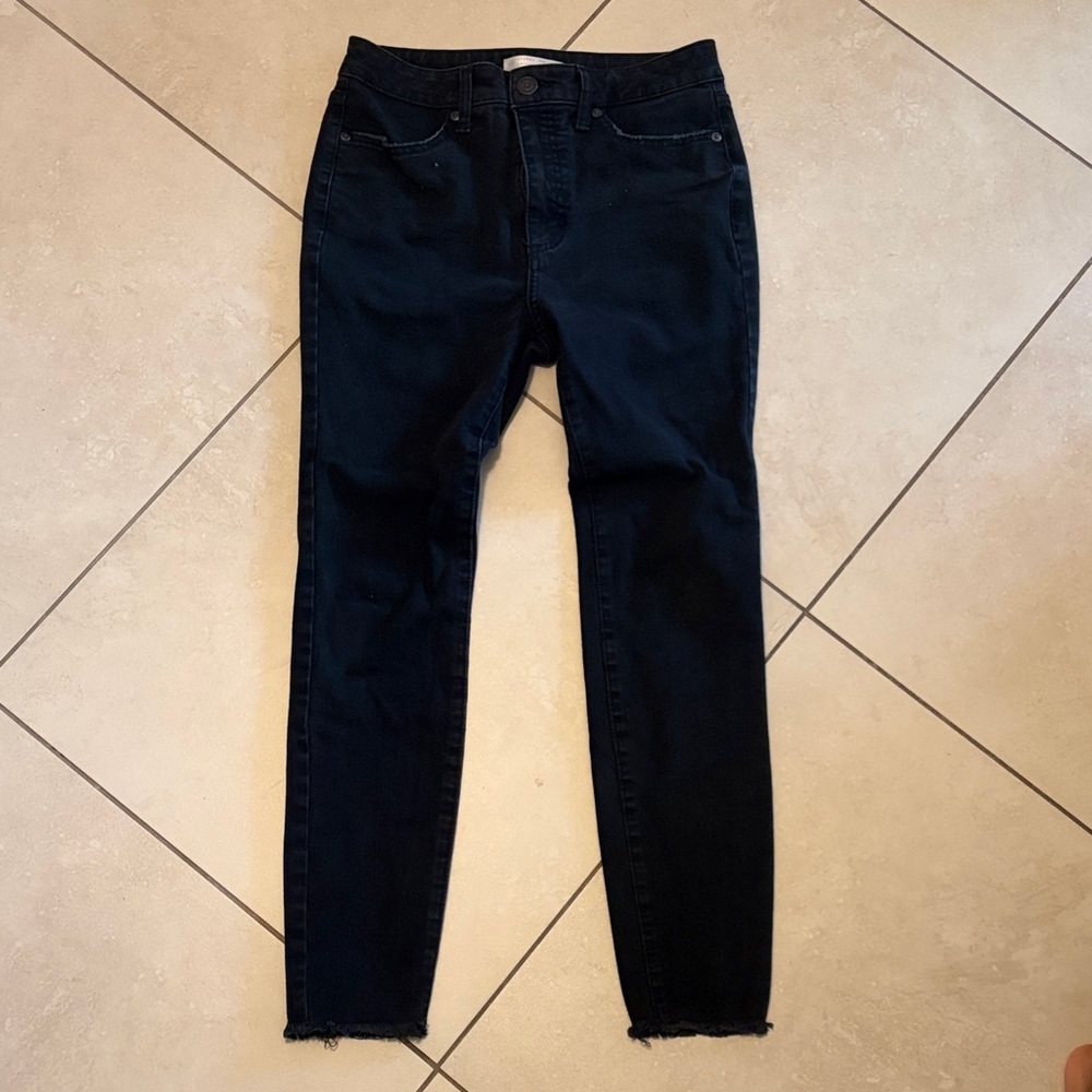 LC Lauren Conrad Dark Blue Skinny Jeans